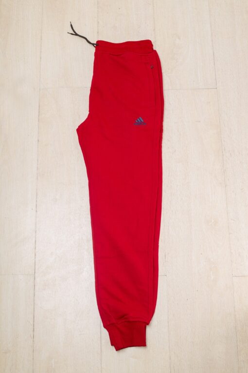 Adidas joggers casual sweatpants workout clothing red 1