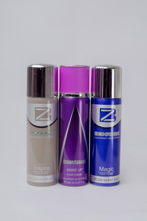 Bodyzone women deodorant sweet and soft long lasting fragrance all colors