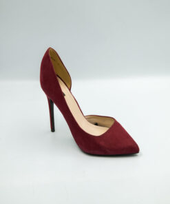 Mango pointed toe d'orsay chic stiletto extreme scarpin high heels red