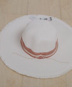 Outdoors hat _ women outdoors sunny day comfortable hat _ white (2)