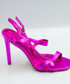 Women thin Strapped candy pink pointed toe sandal high heel
