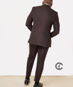 Formal Cinnamon colour Marco Lorenzo Designer Gentleman suit for sale