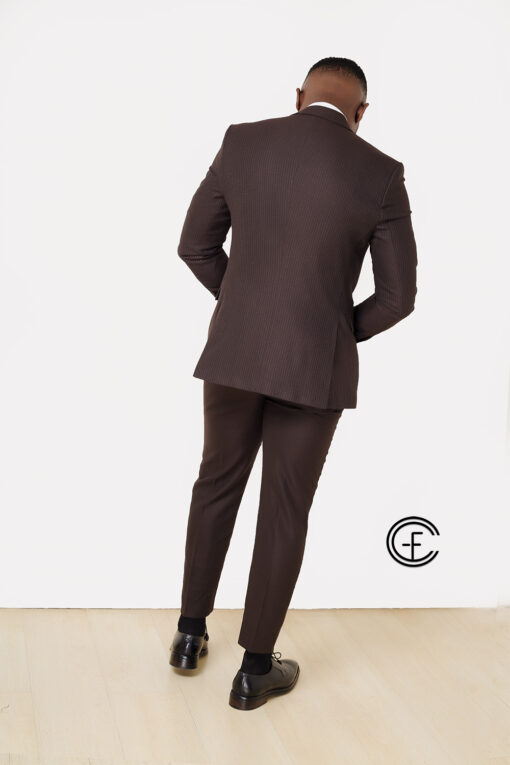 Formal Cinnamon colour Marco Lorenzo Designer Gentleman suit for sale